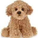 Bearington Caramel Dog Stuffed Animal 6.5 in - Puppy Stuffed Animals - Plush Dog Toys for Kids Goldendoodle Labradoodle