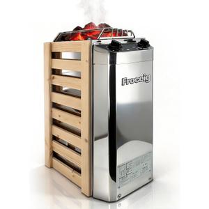 Sauna Heater 110V,2KW Electric Sauna Heater,Dry Sauna Heater&Sauna Heater Features Smart Timer&Temperature Control,110V Electric Sauna Heater For Spaces Ranging From 35-100 Cubic Feet-Instant Heating