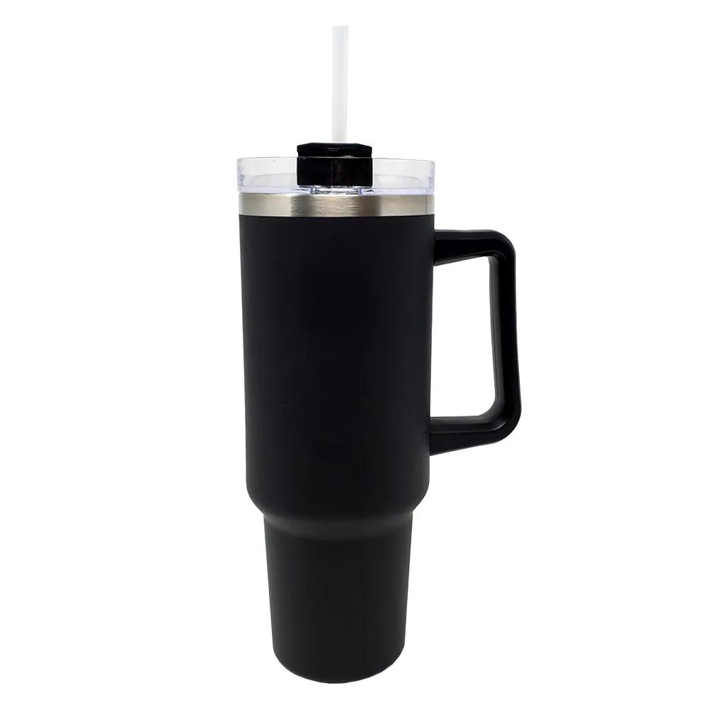 Vessel Stainless Steel Tumbler with Handle - Black, 40 oz