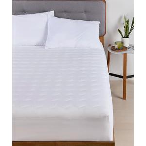 Waterproof Queen Mattress Pad One queen mattress pad (Measures: 60" x 80", Fits mattresses up to 15")