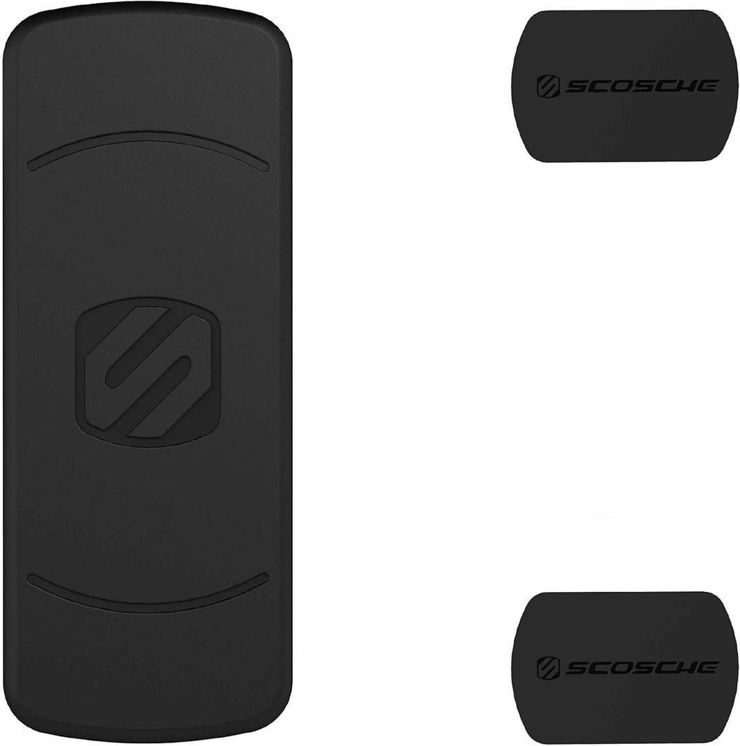 Scosche MDMRK-XCES0 MagicMount Magnetic Mount Replacement Plate Kit for Phone Holders - Black