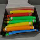 48 PCS Glow in The Dark Party Supplies, Light Up LED Pop Tubes, Glow Sticks Sensory Toys Birthday Party Favors for Kids, Light Up Toys Goodie Bag Stuffers Gifts Prize