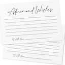 GardenCity Advice and Wishes Cards for Any Event  Well Wishes & Wedding Advice Cards for Bride & Groom, Wedding Reception, Baby Shower, Birthday, Graduation, or Retirement, 50 Pack, Minimalist