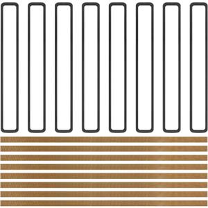 8 Sets 176870-000-000 Replacement Gasket Kit Compatible with FoodSaver FM2000 FM3900 VS2110 GM2050, GM2150, FM2000, Foam Seals Replacement to Restore Vacuum Sealer Suction & Stop Leaks