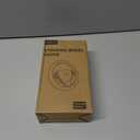 2025 Model Breathable Soft Leather Car Steering Wheel Cover for Men Women, Non-Slip, Comfortable,Universal 15 inches Steering Wheels, Black