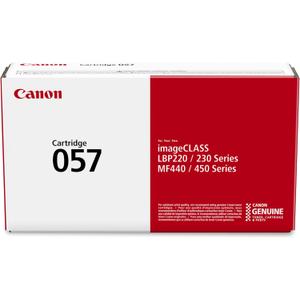 Canon 057 Genuine Black Toner Cartridge Compatible with LBP220 Series, LBP230 Series, MF440 Series, MF450 Series (Standard)