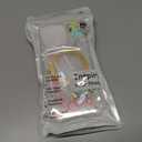 2 x PIXIU Case for iPhone 16 Compatible with Magsafe, Laser Glossy Pattern,Cute Curly Wave Clear TPU Bumper Military Grade Drop tection Phone Cover for Women/Girls -Pink Flower