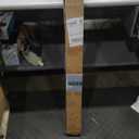 Long Tension Rod 41-144inch Black Tension Curtain Rods no Drilling 1.26" Diameter Adjustable Outdoor Curtain Rod for Windows,Shower,Patio,Doorway,Heavy Duty Spring Rods