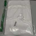 NPQQUAN Beanie for Men Women Winter Hats for Mens Beanie Cuffed Knit Beanies Skull Cap (White(with Satin Lined))