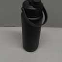 POWCAN 32 oz Insulated Water Bottle with 2-in-1 Straw and Spout Lid, Keep Cold 24H, Leak-Proof, BPA-Free, Double Wall Stainless Steel Water Bottle for Sports, Gym, Travel, and School (Dark Knight)