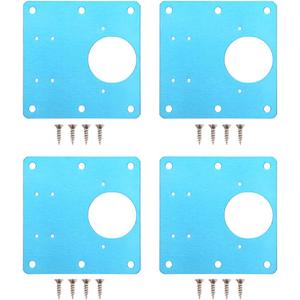 Cabinet Hinge Repair Plate Hinge Repair Plate with Hole Cabinet Door Wooden Furniture Repair Stainless Steel Hinge Repair Plate for Cabinet Door Hinge Repair Plate Cabinet Furniture Drawer