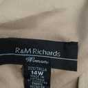 R&M Richards Women's Aurelia Metallic Gown, 14W