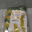Crenics Green and Gold 40th Birthday Decorations for Men Women - Back in 1986 Backdrop, Banner, Paper Pom Poms, Hanging Swirls, Cake Topper and Balloons for 40 Birthday Party Supplies