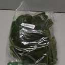 Velvet Throw Pillow Cover Soft Decorative Luxurious Solid Square Cushion Case for Sofa Couch Bedroom Farmhouse, Pack of 2, 18 x 18 Inches, Olive Green