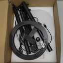 LUXSURE Tripod for iPhone with Light, 71" Overhead Phone Mount with Phone Holder, Adjustable Ring Light with Stand and iPhone Tripod for Video Recording, Cooking, Painting, TikTok, YouTube