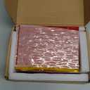 12 Sheets Stained Glass Pack, 6" X 4" Cathedral Art Mosaic Glass Tiles for Crafts, Mixed Texture