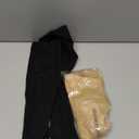 bropite Zipper Compression Socks Women & Men - 2Pairs Calf Knee High 15-20mmHg Open Toe Compression Stocking suit for Walking (Large-X-Large, C-Black/Nude)