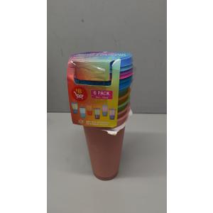 Manna 24oz Color Changing Reusable Cup Set - 6 Pack