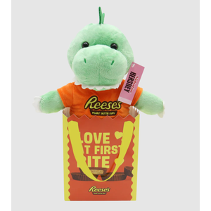 Reese's Peanut Butter Cups Dino with Bag Valentine's Plush