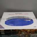 POOLHACKER2025 Upgrade 21 ft Winter Pool Cover - 21ft Round Above Ground, 4 Foot Overlap Extra Thick 420D Pool Cover with Pulley and Cable (Red)