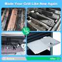 Replacement Parts for Nexgrill 720-0896B 720-0896 720-0896E 720-0882A 720-0925P 720-0925, Grease Tray, 6 Pack Burner Tubes & Ignitors & Flame Tamers for Nexgrill 6 Burner 720-0896B Gas Grill