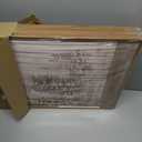 Beige Foggy Pine Tree Framed Canvas Wall Art Set,Modern Misty Forest Wall Decor,Nature Landscape Brown Art Print for Living Room,Bedroom-16 x24 x3