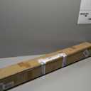 VoTwoofv Glass Railing Mid Post 43.5", 304 Stainless Steel Glass Balustrade Post with Spigot Slots for Indoors & Outdoors Railing of Deck, Balcony, Attic, Staircase (Mid Post, Frosted Black)