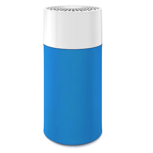 BLUEAIR Bedroom Air Purifier, Small Room Air Cleaner Dust Pet Dander Smoke Pollen Allergen, Odor Removal, for Home Office Nursery, 2 Washable Pre Filters, HEPASilent, Blue 411 (Non-Auto)