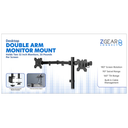 ZGear Dual Monitor Desk Mount