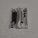 5 Pack Finger Pulls for Cabinets, Streamlined Long Concealed Handle for Home Kitchen Door Drawer Cabinet, Mount Finger Edge Tab Pull Aluminum (Black,200mm/7.87" Overall Length)