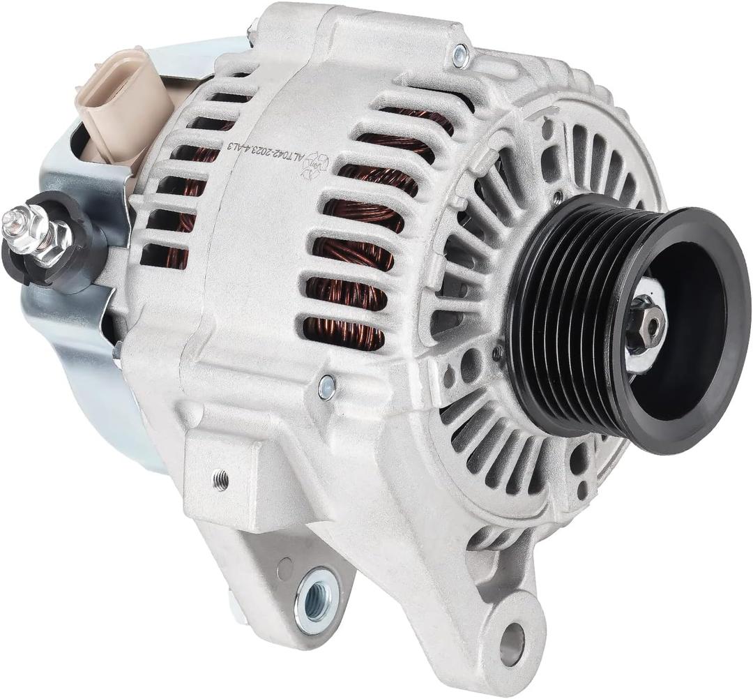 New Alternator Fit for Toyota Camry & Solara 2.4L 2002-2003, Fit for Toyota Rav4 (Manual transmission) 2.0 2.0L 2001-2003, for Rav4 2.4L 2004 2005, 90A 102211-2120, 102211-2380