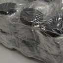 40 Pcs Plastic Candy Jars with Lids 8.5 oz Kitchen Wide Mouth Storage Containers Clear Snacks Jars Bulk for Coffee Cookie Buffet Party