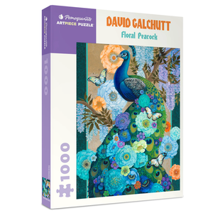 David Galchutt: Floral Peacock 1000-Piece Jigsaw Puzzle