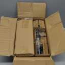 Bathroom Accessories Set, 6 Piece Bathroom Set with Toothbrush Holders, Soap Dispenser, Vanity Tray, Tumbler, Cotton Swab Jars, Bathroom Organizer Bathroom Sink Sets, Matte Black