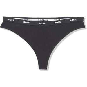 BOSS Women's Logo Waistband Low Rise Thong