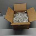 Brightown Christmas Icicle Lights Outdoor, 66 Feet 138 Drops with 736 LED, 8 Modes Waterproof Connectable Twinkle Fairy String Light for Christmas Thanksgiving Hanging Icicles (Warm White)