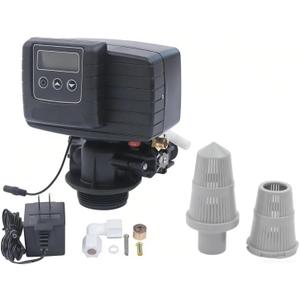 5600SXT Time Type Water Softener,110V 3W Water Softener System Filter Control Head,Electronic Water Softener Valve,Inlet/Outlet DN25,Complete Accessories
