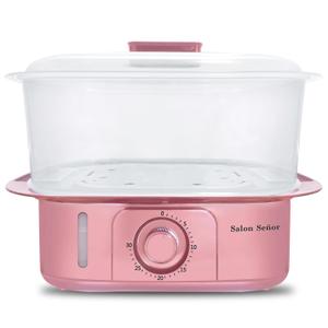 Salon Seor Pink Towel Steamer with Quickly Heating in 5 Mins Auto Off Timer Spa Towel Steamer for Personal Use at Home