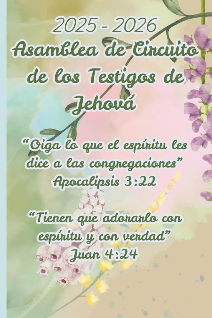 Libreta de apuntes para las dos Asambleas de circuito de los testigos de Jehová 2025-2026: Para ambas asambleas. Formato fácil de llevar 6x9 pulgadas. ... 64 páginas. JW notebook. (Spanish Edition), Paperback