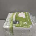 SUNKISS Masterpiece Adult Diapers with Tabs, Unisex Disposable Incontinence Briefs for Women and Men, Odor Control, White, Small/Medium, Previously Medium, 10 Count