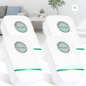 Electricity Saving Box, Intelligent Power Saver Pro by Elon-Musk for Home, Reduces Energy Costs, Surge Protection for Appliances, Energy Saving Device Plug-in US Plug 90V-250V 30KW 4 Pack