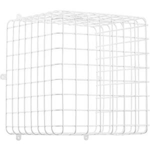 Blulu Steel Wire Damage Stopper 14.5  14  12 Inch Cube Cage Approx Wire Security Cage Steel Protective Coated Security Guard Equipment