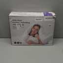 Climaloft Hybrid Wool Comforter King Size with 100% Organic Cotton, Hypoallergenic Down Alternative Luxury Duvet Insert with Tabs, Temperature Regulating All-Season Bedding, White