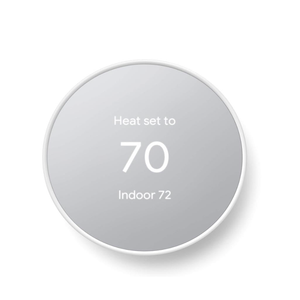 Google Nest Thermostat  Smart Thermostat for Home  Programmable Wifi Thermostat  Snow