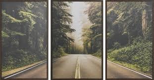 Redwood Highway Framed Wall Decor - 3 Pack