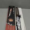 Hoson 2 Inch Curling Iron Large Barrel, Long Barrel Curling Wand Dual Voltage, Ceramic Tourmaline Coating with LCD Display, Glove Include