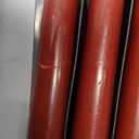CANDWAX Burgundy 10 inch Taper Candles Pack of 4 - Unscented Dripless Burgundy Candlesticks - Perfect as Christmas Decorations and Home Decor for Dinner Table Centerpieces - Christmas Taper Candles
