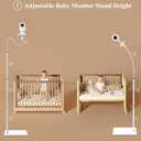 Baby Monitor Floor Stand Holder Mount Compactible for Nanit Pro & Flex Stand,Infant Optics DXR-8 Pro,VTech,Momcozy,HelloBaby,VAVA,nooie IPC100,Motorola VM75/VM50G/VM44