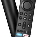 Voice Remote Replacement fit for TV-Stick/TV Cube/TVs Lite and fit for Insignia/Toshiba/Pioneer Smart TVs (3rd Gen Pro Plus)