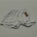 Womens Shorts - SweatShorts Workout Gym Shorts for Women Trendy Fashion Athletic Casual Summer Lounge Sweat Bermuda (X-Small, White)